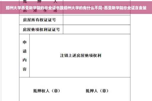 郑州大学西亚斯学院的毕业证书跟郑州大学的有什么不同-西亚斯学院毕业证含金量