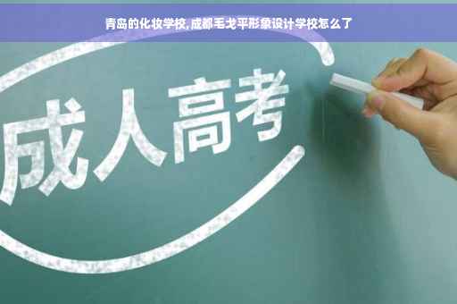 青岛的化妆学校,成都毛戈平形象设计学校怎么了