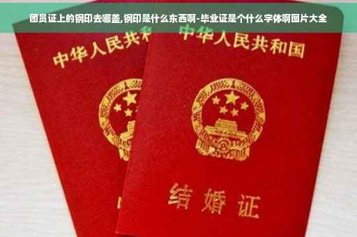 团员证上的钢印去哪盖,钢印是什么东西啊-毕业证是个什么字体啊图片大全