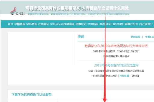 专科毕业档案有什么用途和意义-大专档案毕业证有什么用处