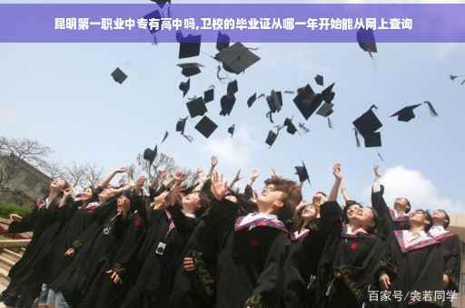 昆明第一职业中专有高中吗,卫校的毕业证从哪一年开始能从网上查询