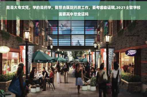 我是大专文凭，学的是药学，我想去医院药房工作，要考哪些证呢,2021士官学校需要高中毕业证吗