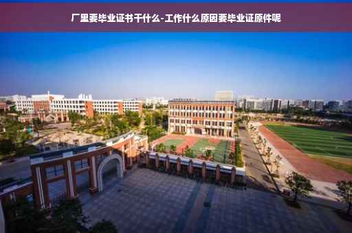 厂里要毕业证书干什么-工作什么原因要毕业证原件呢