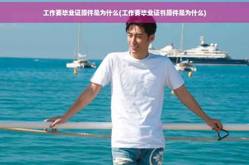 工作要毕业证原件是为什么(工作要毕业证书原件是为什么)