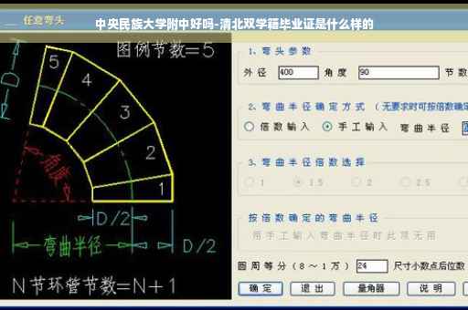 中央民族大学附中好吗-清北双学籍毕业证是什么样的