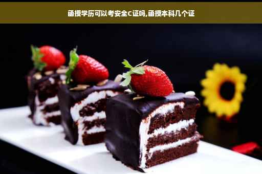 函授学历可以考安全C证吗,函授本科几个证