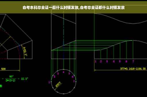 自考本科毕业证一般什么时候发放,自考毕业证都什么时候发放