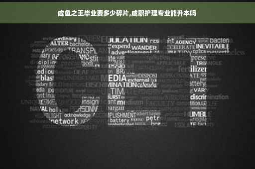 咸鱼之王毕业要多少碎片,咸职护理专业能升本吗