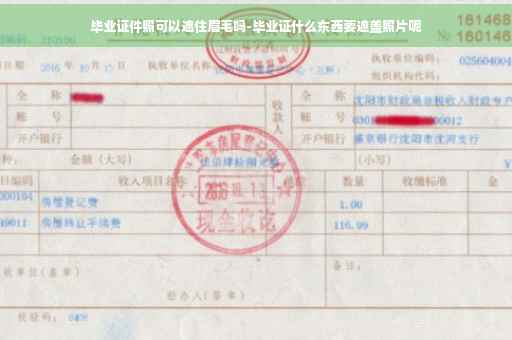 毕业证件照可以遮住眉毛吗-毕业证什么东西要遮盖照片呢