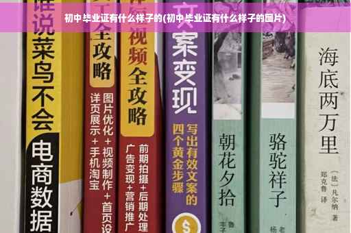 初中毕业证有什么样子的(初中毕业证有什么样子的图片)