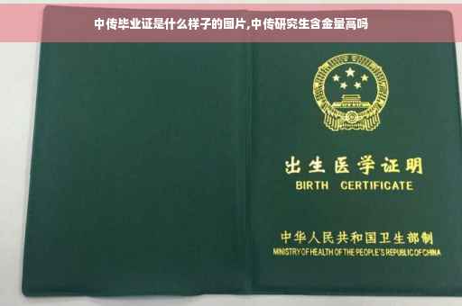 中传毕业证是什么样子的图片,中传研究生含金量高吗