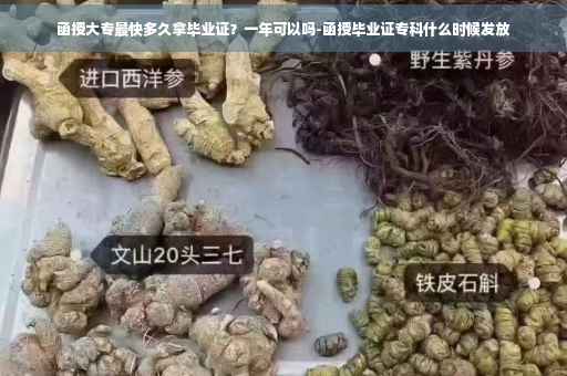 函授大专最快多久拿毕业证？一年可以吗-函授毕业证专科什么时候发放