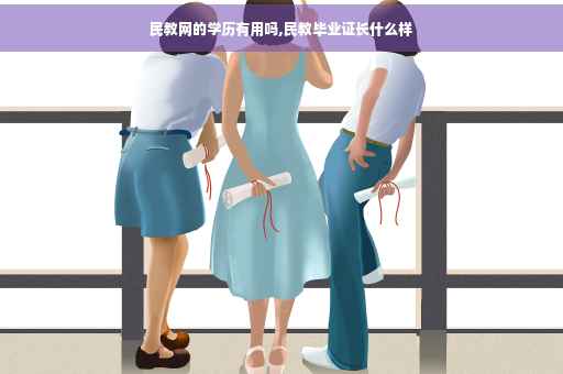 民教网的学历有用吗,民教毕业证长什么样