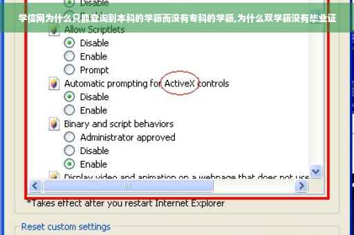 学信网为什么只能查询到本科的学籍而没有专科的学籍,为什么双学籍没有毕业证