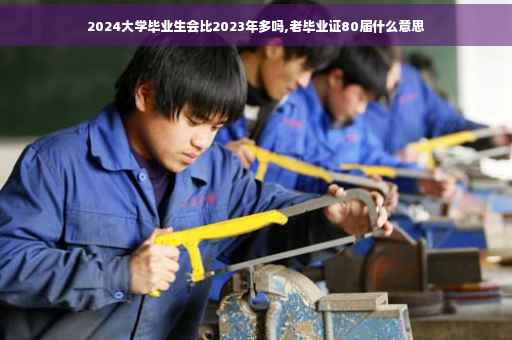 2024大学毕业生会比2023年多吗,老毕业证80届什么意思