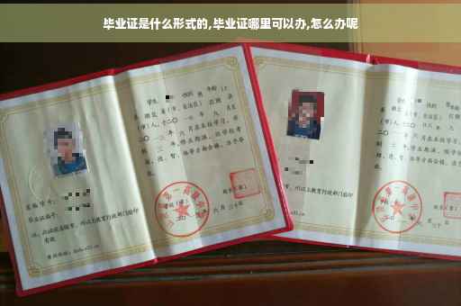 毕业证是什么形式的,毕业证哪里可以办,怎么办呢