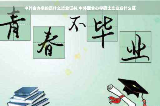 中外合办拿的是什么毕业证书,中外联合办学硕士毕业发什么证