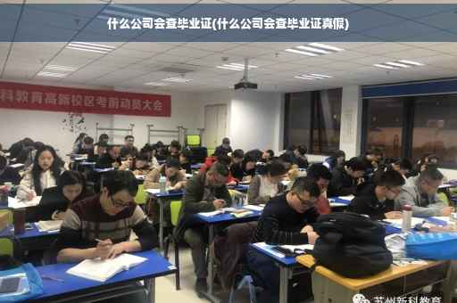 什么公司会查毕业证(什么公司会查毕业证真假)