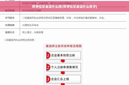 双学位毕业证什么样(双学位毕业证什么样子)