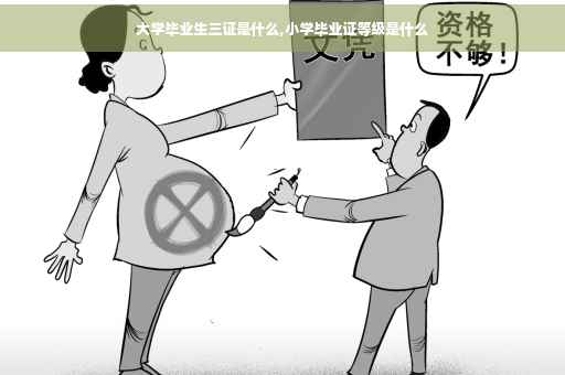 大学毕业生三证是什么,小学毕业证等级是什么
