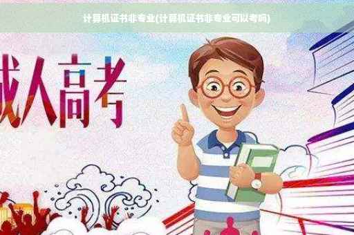 计算机证书非专业(计算机证书非专业可以考吗)