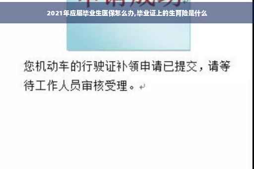 2021年应届毕业生医保怎么办,毕业证上的生育险是什么