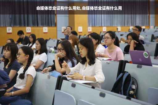 自媒体毕业证有什么用处,自媒体毕业证有什么用