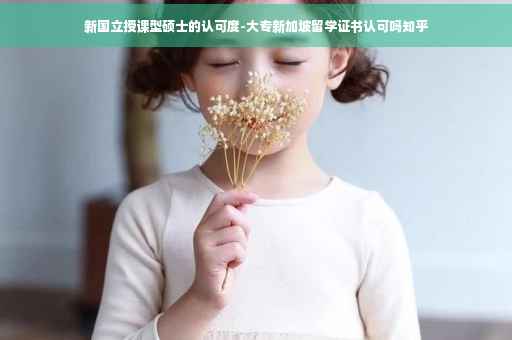 新国立授课型硕士的认可度-大专新加坡留学证书认可吗知乎