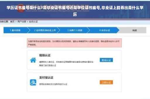 学历证书编号是什么?是毕业证书编号还是学位证书编号,毕业证上能看出是什么学历