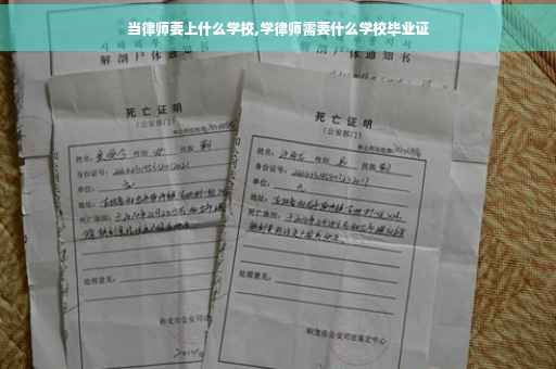 当律师要上什么学校,学律师需要什么学校毕业证