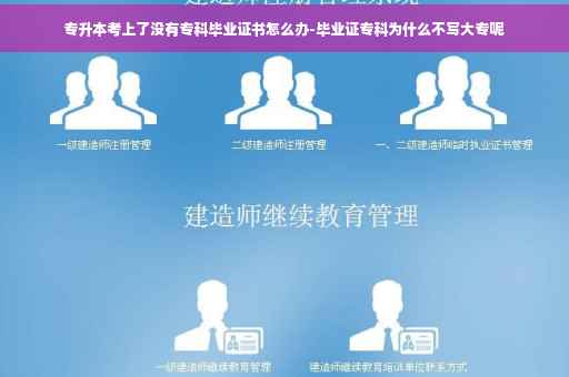 专升本考上了没有专科毕业证书怎么办-毕业证专科为什么不写大专呢
