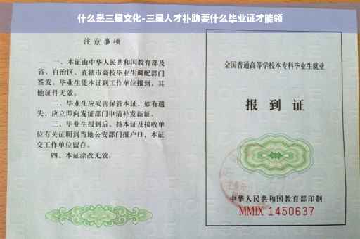 什么是三星文化-三星人才补助要什么毕业证才能领