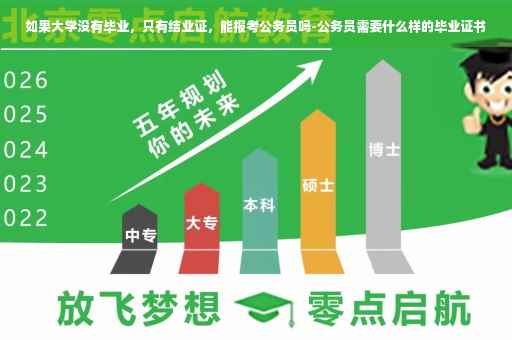 如果大学没有毕业，只有结业证，能报考公务员吗-公务员需要什么样的毕业证书