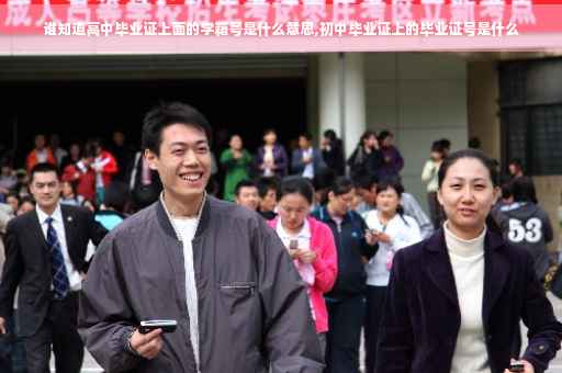 谁知道高中毕业证上面的学籍号是什么意思,初中毕业证上的毕业证号是什么