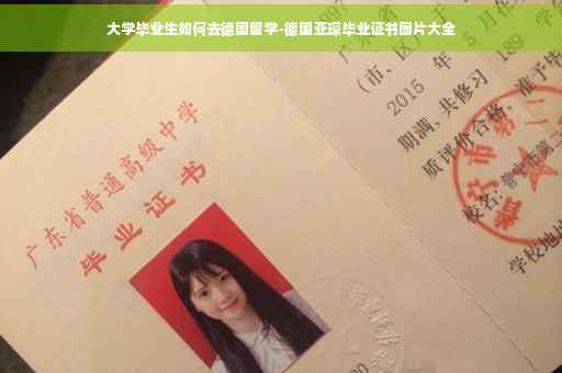 大学毕业生如何去德国留学-德国亚琛毕业证书图片大全