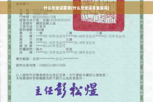 什么毕业证靠谱(什么毕业证含金量高)