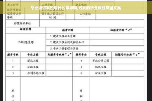毕业证迟发说明什么意思啊,迟发的毕业照朋友圈文案