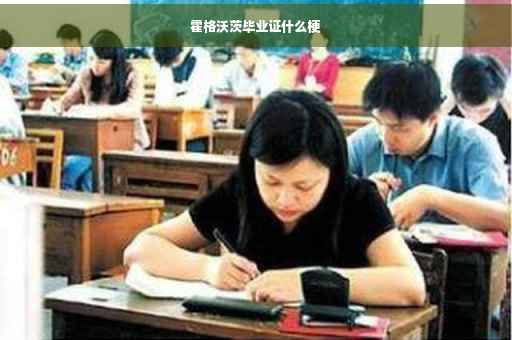 霍格沃茨毕业证什么梗