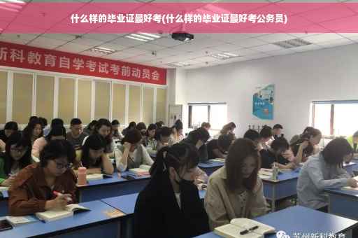 什么样的毕业证最好考(什么样的毕业证最好考公务员)