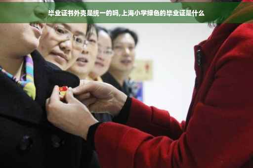 毕业证书外壳是统一的吗,上海小学绿色的毕业证是什么