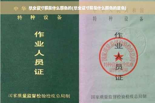 毕业证寸照是什么颜色的(毕业证寸照是什么颜色的底色)