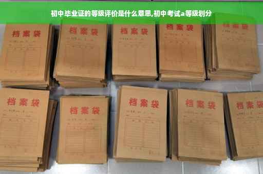 初中毕业证的等级评价是什么意思,初中考试a等级划分