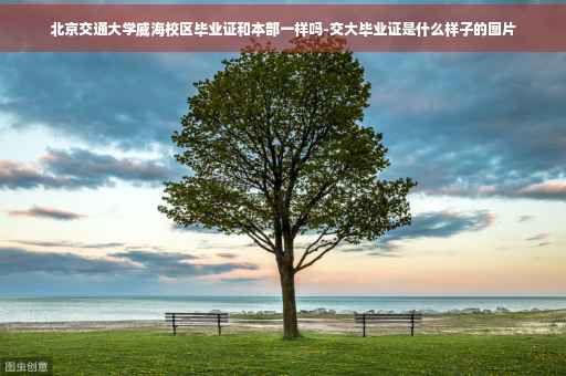 北京交通大学威海校区毕业证和本部一样吗-交大毕业证是什么样子的图片