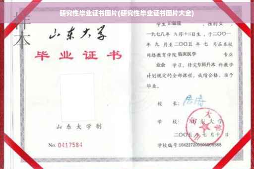 研究性毕业证书图片(研究性毕业证书图片大全)