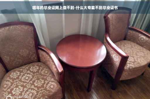 哪年的毕业证网上查不到-什么大专差不到毕业证书