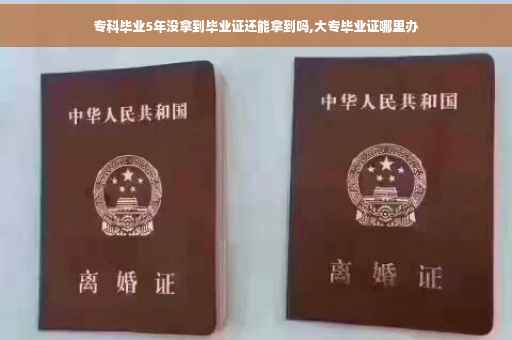 专科毕业5年没拿到毕业证还能拿到吗,大专毕业证哪里办