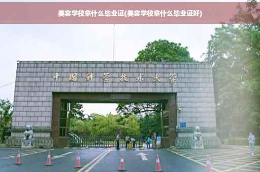 美容学校拿什么毕业证(美容学校拿什么毕业证好)
