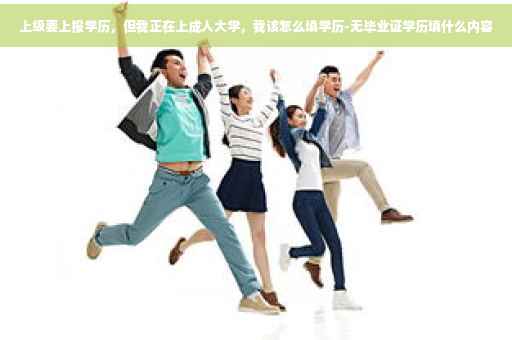 上级要上报学历，但我正在上成人大学，我该怎么填学历-无毕业证学历填什么内容
