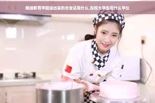 继续教育学院读出来的毕业证是什么,在校大学生是什么学位