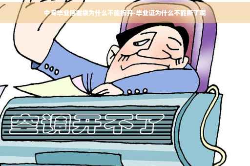 中专毕业档案袋为什么不能拆开-毕业证为什么不能撕了呢